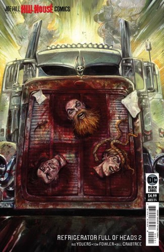 REFRIGERATOR FULL OF HEADS #2 (OF 6) CVR B TIFFANY TURRILL CARD STOCK VAR