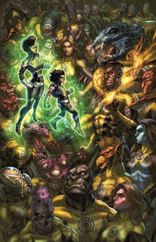 GREEN LANTERN #10 CVR B ALAN QUAH CARD STOCK VAR