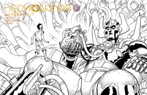 ECHOLANDS RAW CUT ED #5 CVR B FOSS