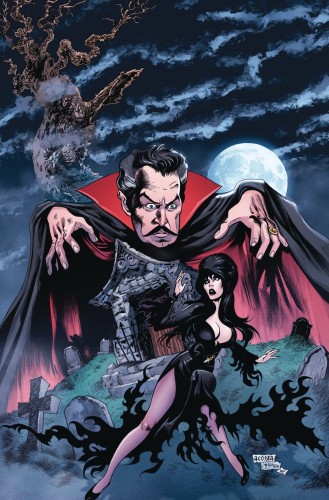 ELVIRA MEETS VINCENT PRICE #5 CVR H ACOSTA LTD VIRGIN