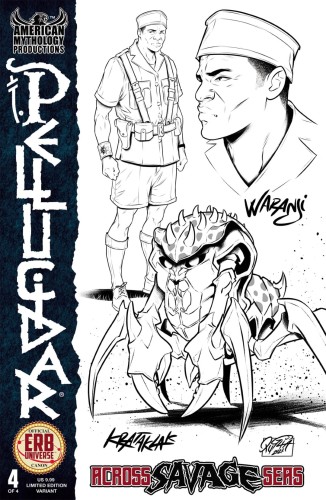 PELLUCIDAR ACROSS SAVAGE SEAS #4 (OF 4) CVR B CHARACTER DESIGN VAR