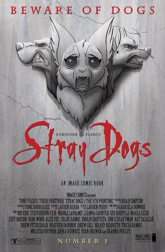 DF STRAY DOGS DOG DAYS #1 5TH PTG FLEECS SGN