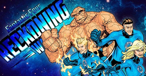 DF FANTASTIC FOUR RECKONING WAR #1 SLOTT SGN