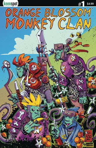 ORANGE BLOSSOM MONKEY CLAN #1 CVR A KLAUS