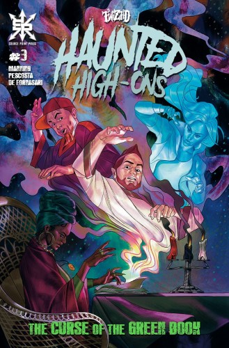 TWIZTID HAUNTED HIGH ONS CURSE OF GREEN BOOK #3 (OF 4) CVR B VALERIO