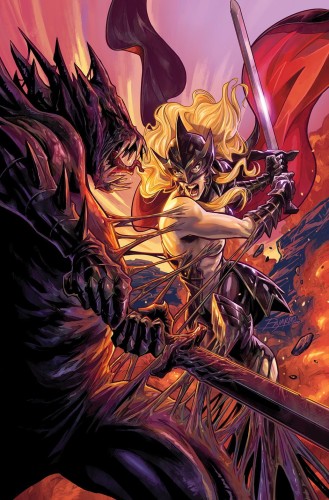 GRIMM UNIV PRESENTS QUARTERLY BLACK KNIGHT CVR B FAJARDO