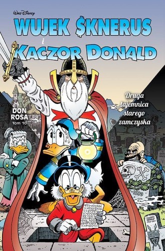 Kaczogród Wujek Sknerus i Kaczor Donald tom 10 Druga tajemnica starego zamczyska (9788328198609)