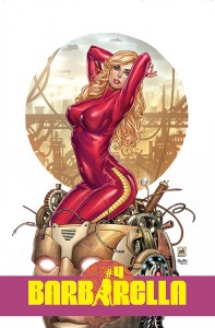 BARBARELLA #4 CVR G 15 COPY INCV KROME ORIGINAL
