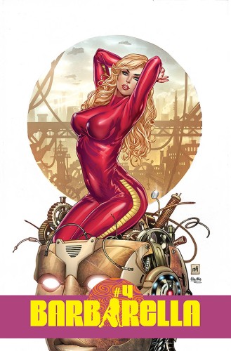 BARBARELLA #4 CVR G 15 COPY INCV KROME ORIGINAL