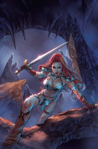 INVINCIBLE RED SONJA #5 CVR O 7 COPY FOC INCV CHATZOUDIS VIRGIN
