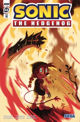 SONIC THE HEDGEHOG #46 CVR C 10 COPY INCV FOURDRAINE
