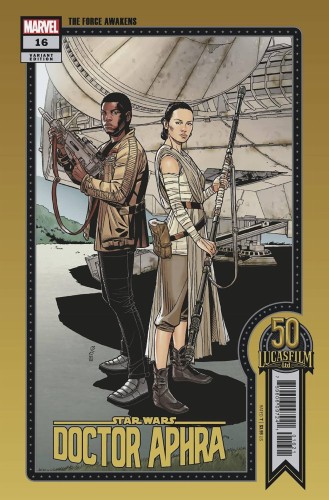 STAR WARS DOCTOR APHRA #16 SPROUSE LUCASFILM 50TH VAR WOBH