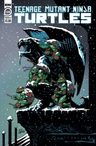 TMNT ONGOING #124 CVR A KEN GARING