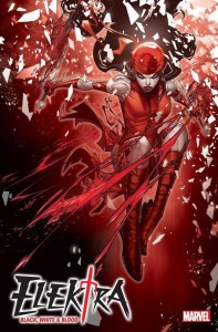 ELEKTRA BLACK WHITE BLOOD #1 (OF 4) JONBOY VAR