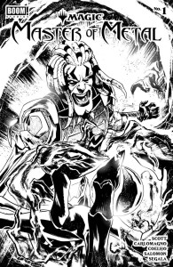 MAGIC MASTER OF METAL #1 CARDSTOCK GORHAM VAR