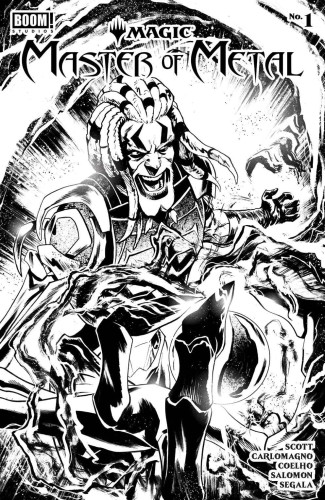 MAGIC MASTER OF METAL #1 CARDSTOCK GORHAM VAR