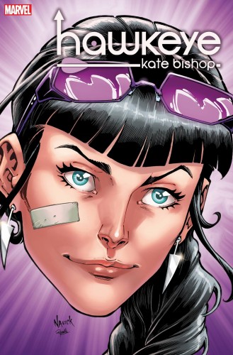 HAWKEYE KATE BISHOP #1 (OF 5) NAUCK HEADSHOT VAR