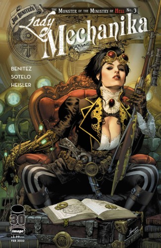 LADY MECHANIKA MONSTER OF MINISTRY #3 (OF 4) CVR B ANACLETO & FAJARDO JR