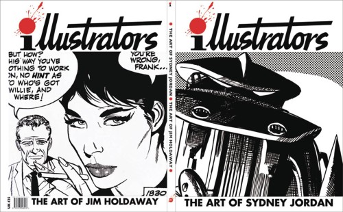 ILLUSTRATORS SPECIAL #10 ART OF SYDNEY JORDAN & JIM HOLDAWAY