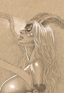 TAROT WITCH OF THE BLACK ROSE #132 DLX LITHO ED
