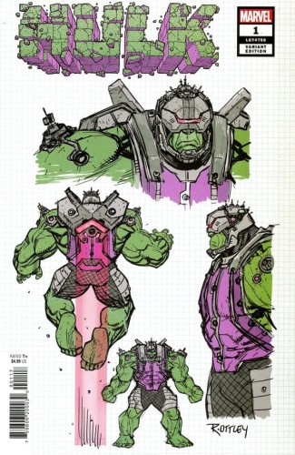 HULK #1 OTTLEY DESIGN VAR