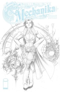 LADY MECHANIKA MONSTER OF MINISTRY #1 (OF 4) CVR C 10 COPY BENITEZ VAR