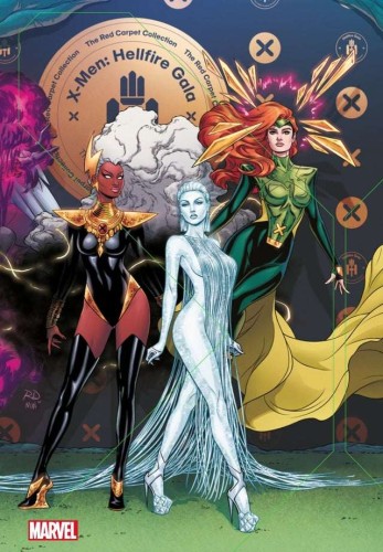 X-MEN HELLFIRE GALA RED CARPET COLLECTION HC DM VAR (9781302932374)