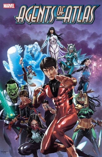 AGENTS OF ATLAS #1 (OF 5) SUAYAN VAR