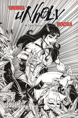 VAMPIRELLA DRACULA UNHOLY #1 CVR V 11 COPY FOC INCV MCFARLANE HOMAGE