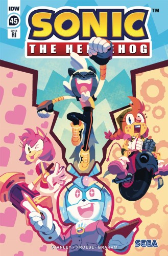 SONIC THE HEDGEHOG #47 CVR C 10 COPY FOURDRAINE