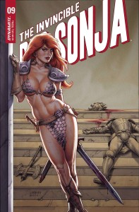 INVINCIBLE RED SONJA #9 CVR B LINSNER