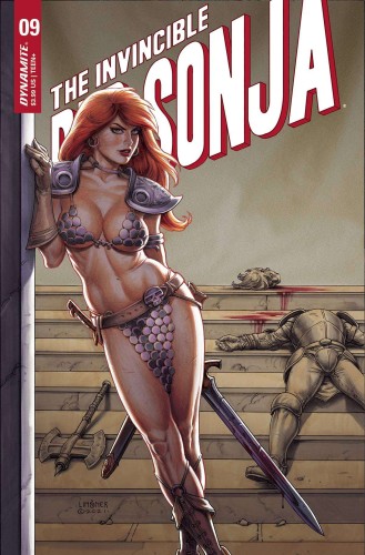 INVINCIBLE RED SONJA #9 CVR B LINSNER