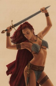 INVINCIBLE RED SONJA #9 CVR M CELINA LTD VIRGIN