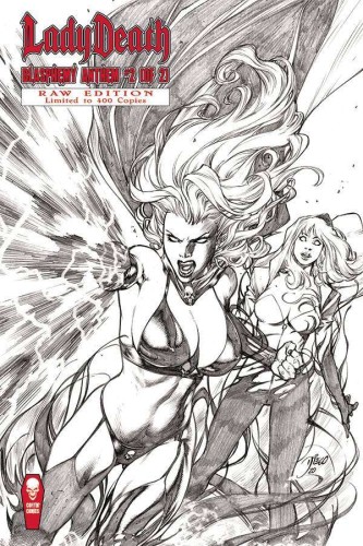 LADY DEATH BLASPHEMY ANTHEM #2 (OF 2) RAW ED