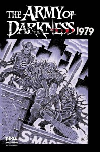 DF ARMY OF DARKNESS 1979 #3 HAESER SKETCH SGN RMRK
