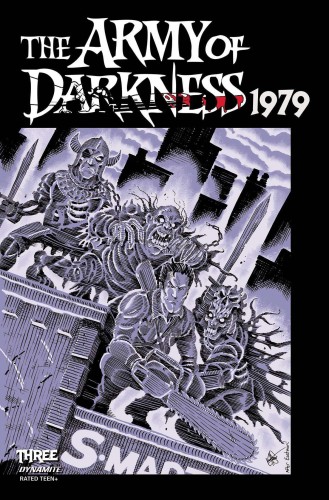 DF ARMY OF DARKNESS 1979 #3 HAESER SKETCH SGN RMRK