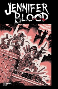 DF JENNIFER BLOOD #3 HOMAGE HAESER SKETCH SGN RMRK