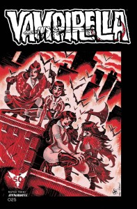 DF VAMPIRELLA #25 LTD ED HOMAGE HAESER SKETCH SGN RMRK