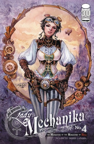 LADY MECHANIKA MONSTER OF MINISTRY OF HELL #4 (OF 4) CVR B