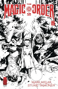 MAGIC ORDER 2 #6 (OF 6) CVR B IMMONEN B&W