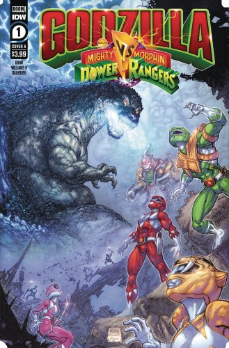 GODZILLA VS MMPR POWER RANGERS #1 (OF 5) CVR A FREDDIE WILLIAMS II