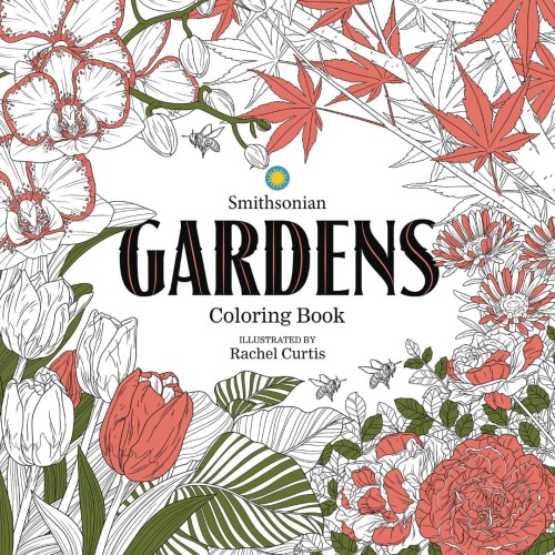 GARDENS SMITHSONIAN COLORING BOOK (9781684058891)