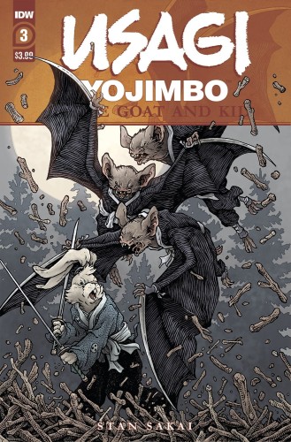 USAGI YOJIMBO LONE GOAT & KID #3