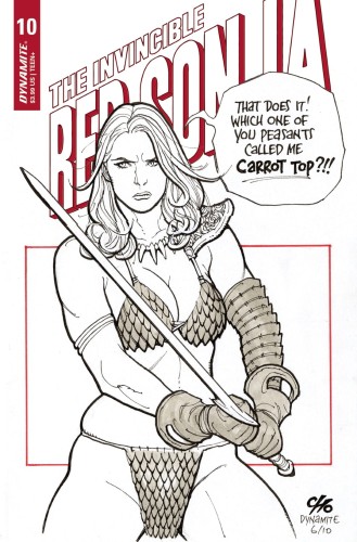 INVINCIBLE RED SONJA #10 CVR D CHO