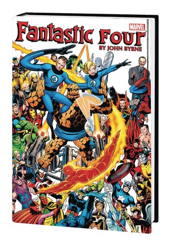 FANTASTIC FOUR BY BYRNE OMNIBUS HC VOL 01 ANNIVERSARY CVR (9781302946333)