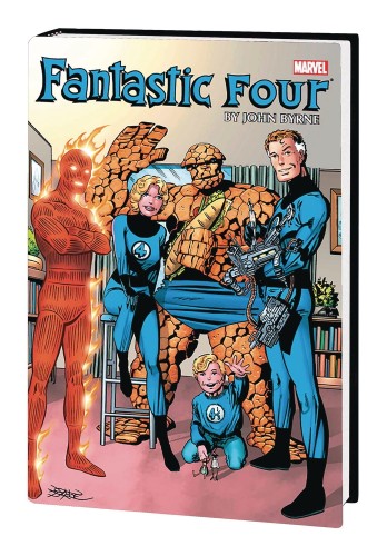 FANTASTIC FOUR BY BYRNE OMNIBUS HC VOL 01 BYRNE PINUP DM VAR (9781302946340)