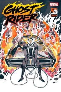 DF GHOST RIDER #1 PERCY SGN MOMOKO VAR