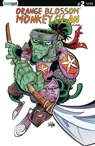 ORANGE BLOSSOM MONKEY CLAN #2 CVR B DONGARRA
