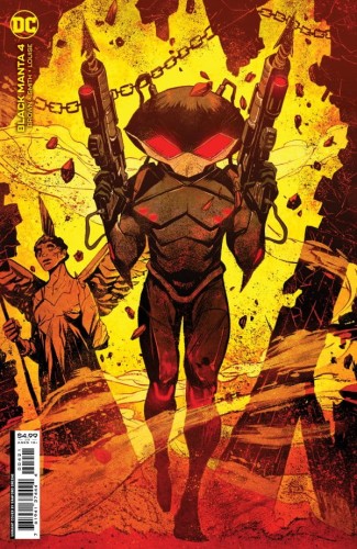BLACK MANTA #4 (OF 6) CVR B SANFORD GREENE CARD STOCK VAR