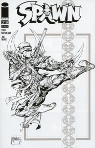 SPAWN #310 CVR D MCFARLANE B&W